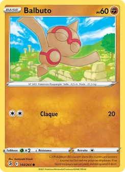 Carte Balbuto 144/264 – Poing de Fusion