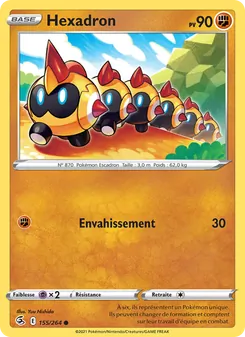 Carte Hexadron 155/264 – Poing de Fusion