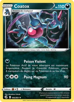 Carte Coatox 166/264 – Poing de Fusion