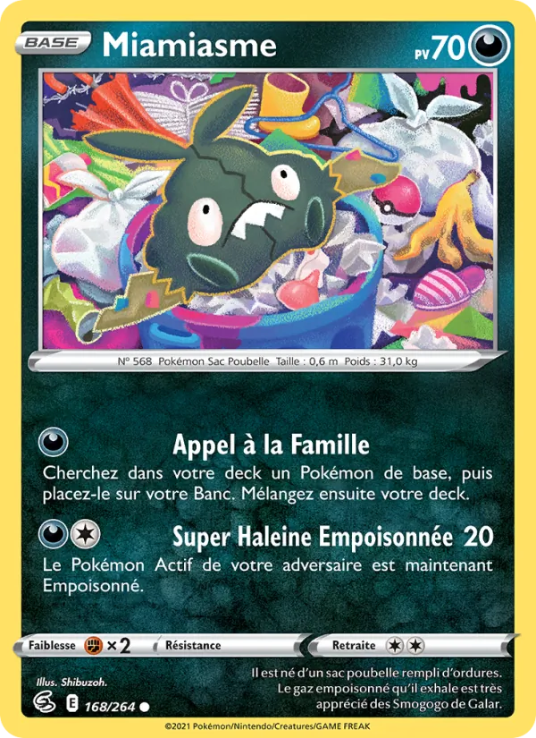 Carte Miamiasme 168/264 – Poing de Fusion