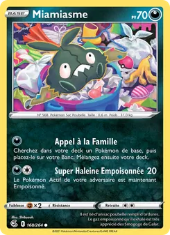 Carte Miamiasme 168/264 – Poing de Fusion