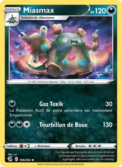 Carte Miasmax 169/264 – Poing de Fusion