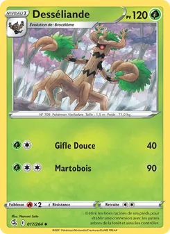 Carte Desséliande 17/264 – Poing de Fusion