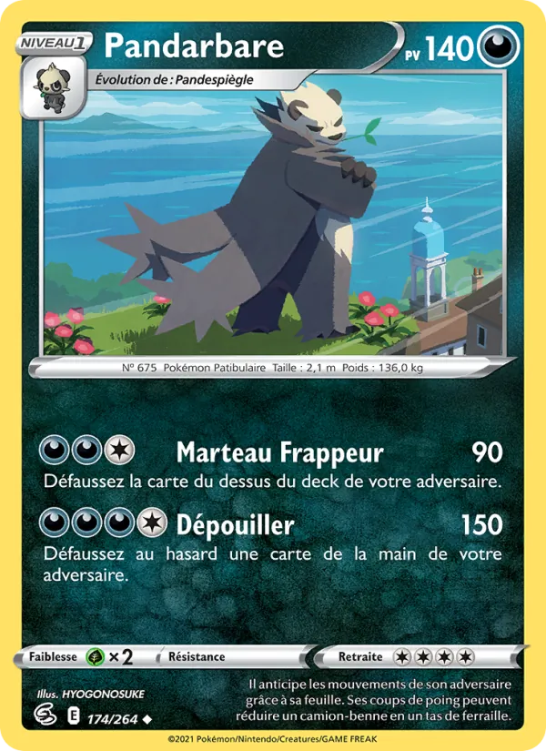 Carte Pandarbare 174/264 – Poing de Fusion