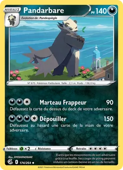 Carte Pandarbare 174/264 – Poing de Fusion