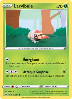 Carte Larvibule 18/264 – Poing de Fusion