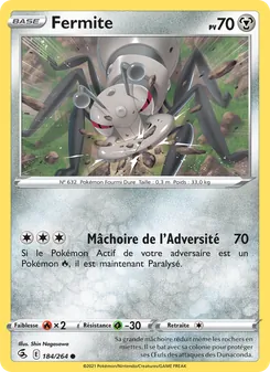 Carte Fermite 184/264 – Poing de Fusion