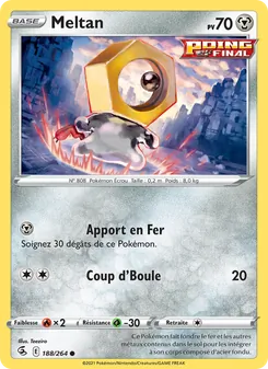 Carte Meltan 188/264 – Poing de Fusion
