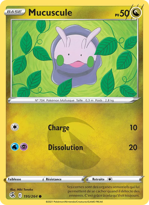 Carte Mucuscule 195/264 – Poing de Fusion