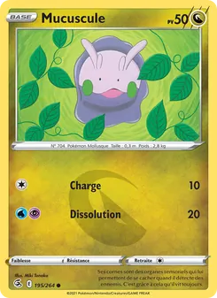 Carte Mucuscule 195/264 – Poing de Fusion