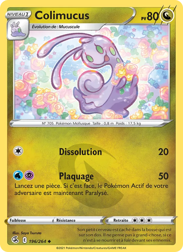 Carte Colimucus 196/264 – Poing de Fusion