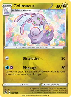 Carte Colimucus 196/264 – Poing de Fusion