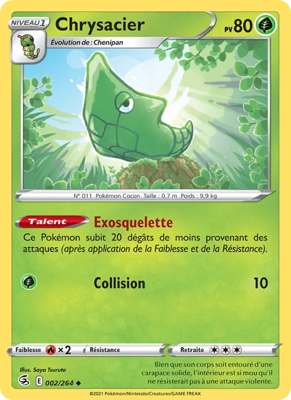 Carte Chrysacier 2/264 – Poing de Fusion