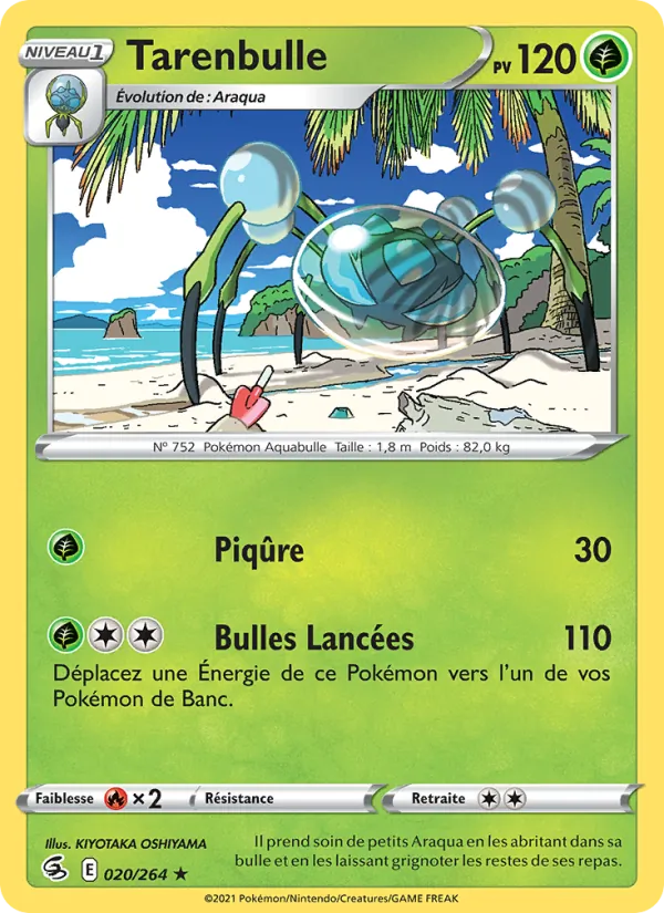 Carte Tarenbulle 20/264 – Poing de Fusion