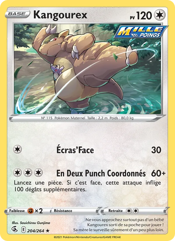 Carte Kangourex 204/264 – Poing de Fusion