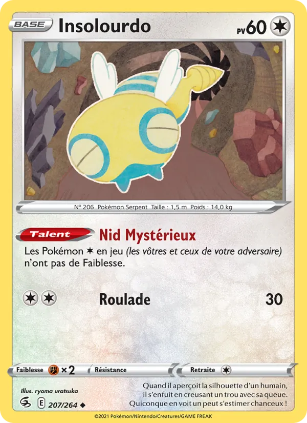 Carte Insolourdo 207/264 – Poing de Fusion