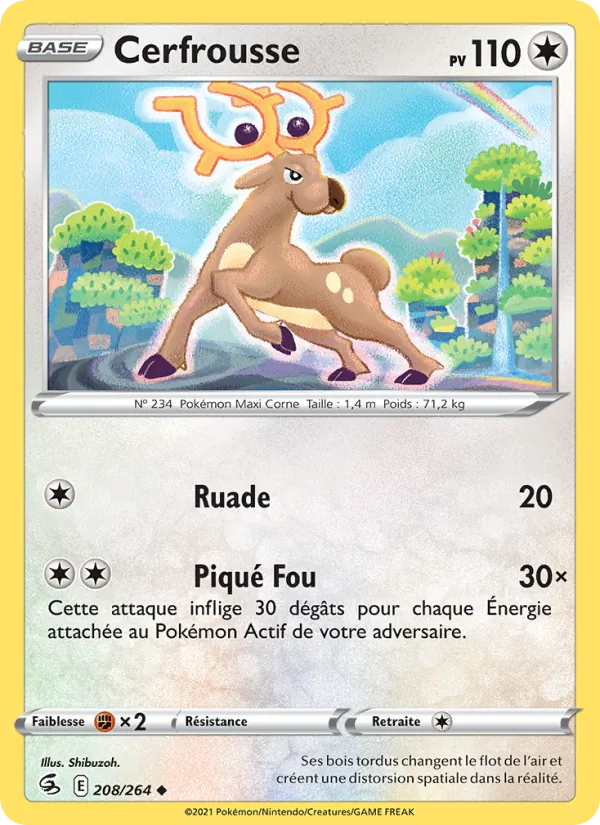 Carte Cerfrousse 208/264 – Poing de Fusion