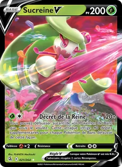 Carte Sucreine V 21/264 – Poing de Fusion