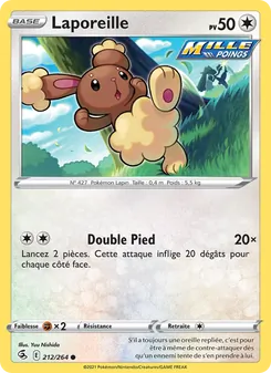 Carte Laporeille 212/264 – Poing de Fusion