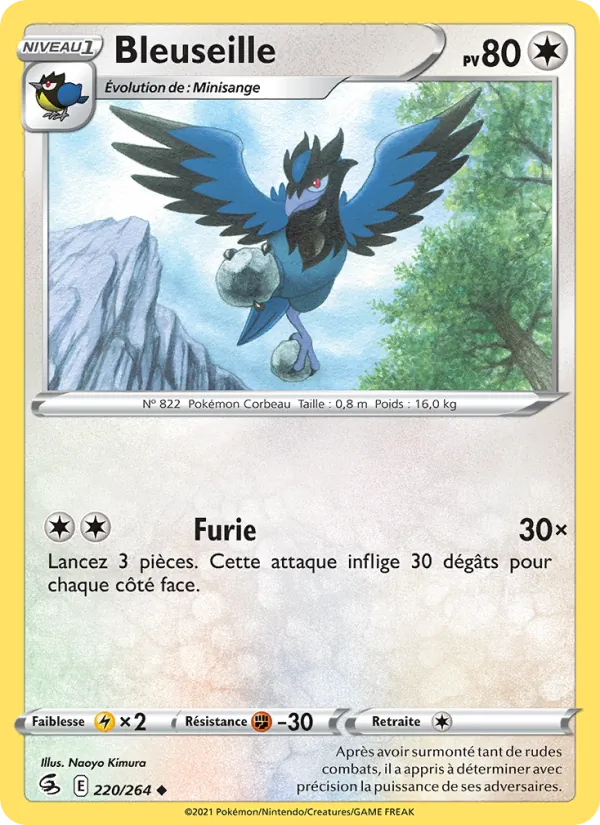 Carte Bleuseille 220/264 – Poing de Fusion