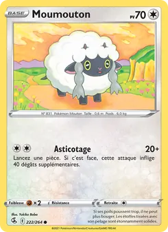 Carte Moumouton 222/264 – Poing de Fusion
