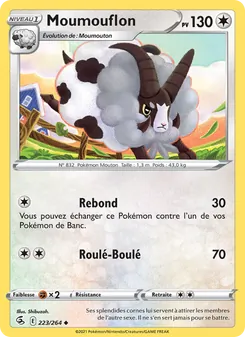 Carte Moumouflon 223/264 – Poing de Fusion
