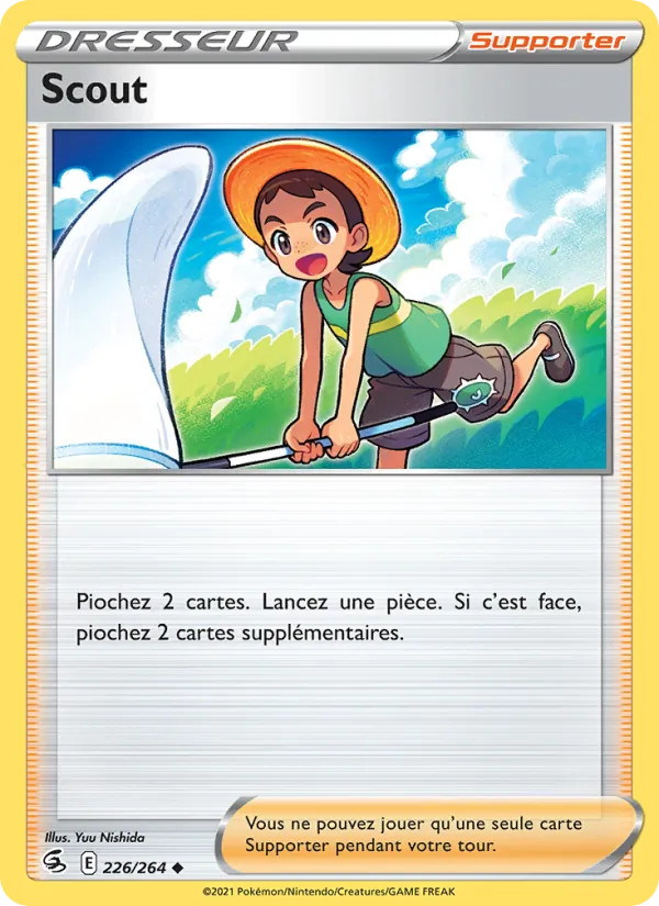 Carte Scout 226/264 – Poing de Fusion