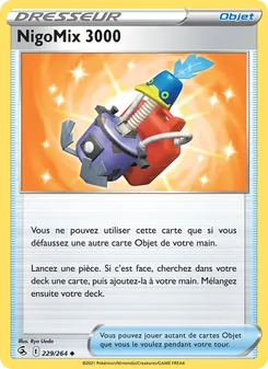 Carte NigoMix 3000 229/264 – Poing de Fusion