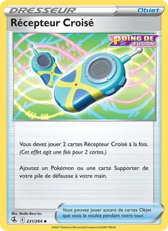 Carte Récepteur Croisé 231/264 – Poing de Fusion