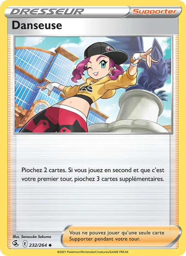 Carte Danseuse 232/264 – Poing de Fusion