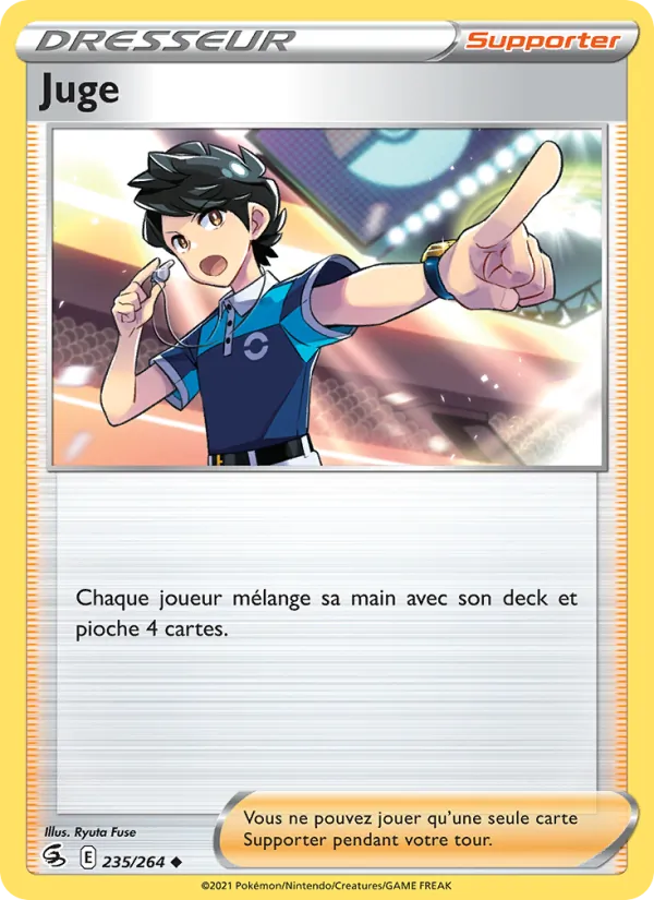 Carte Juge 235/264 – Poing de Fusion