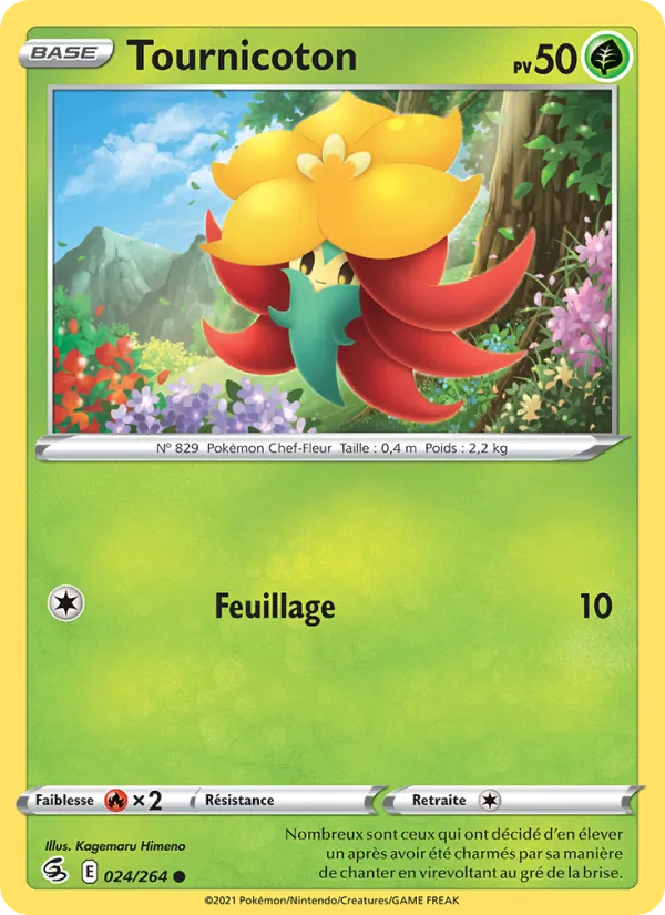 Carte Tournicoton 24/264 – Poing de Fusion