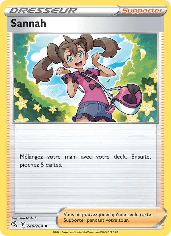 Carte Sannah 240/264 – Poing de Fusion