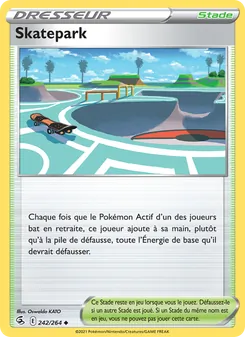 Carte Skatepark 242/264 – Poing de Fusion