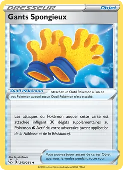 Carte Gants Spongieux 243/264 – Poing de Fusion