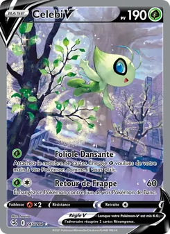 Carte Celebi V 245/264 – Poing de Fusion