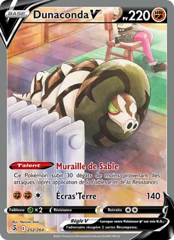 Carte Dunaconda V 252/264 – Poing de Fusion