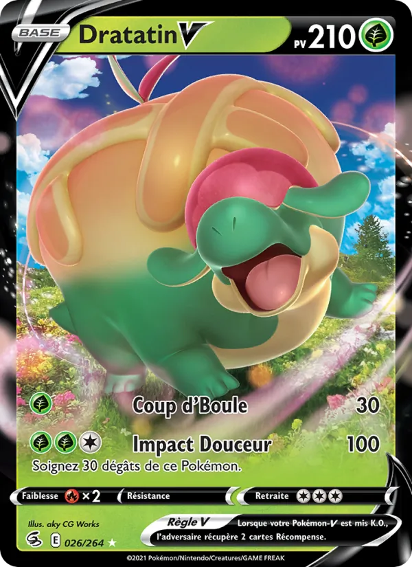 Carte Dratatin V 26/264 – Poing de Fusion