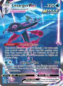 Carte Lézargus VMAX 266/264 – Poing de Fusion