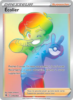 Carte Écolier 276/264 – Poing de Fusion