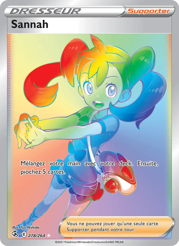 Carte Sannah 278/264 – Poing de Fusion