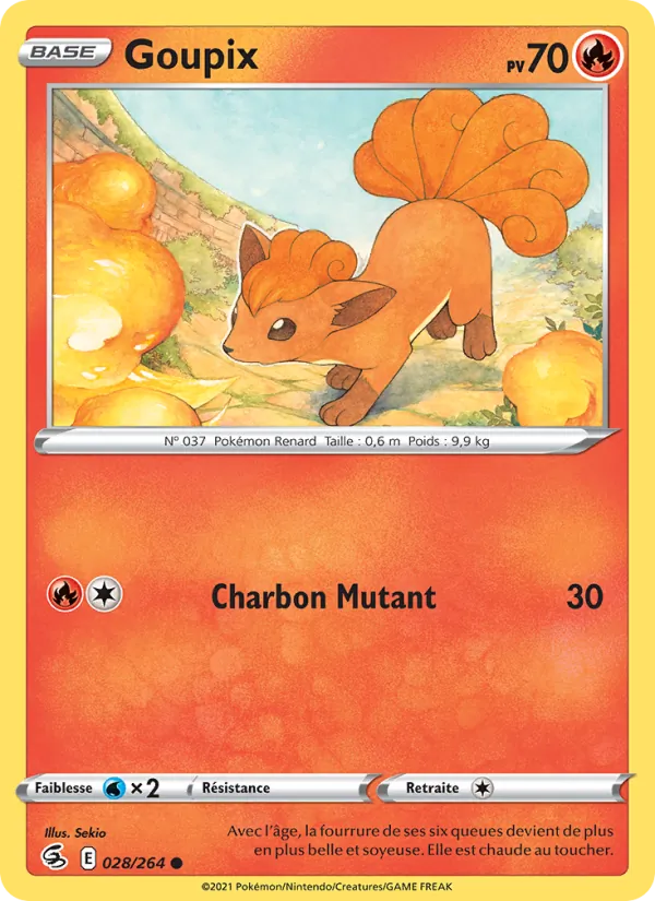 Carte Goupix 28/264 – Poing de Fusion