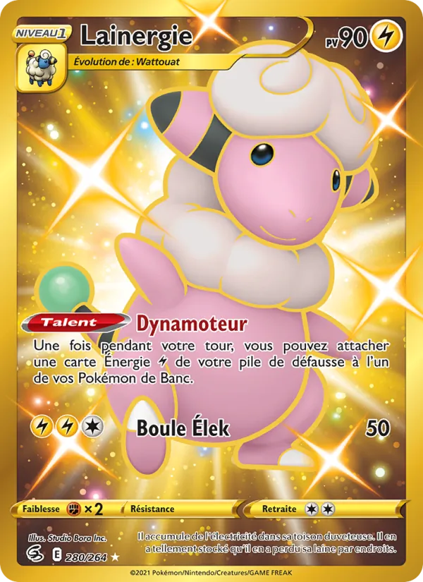 Carte Lainergie 280/264 – Poing de Fusion