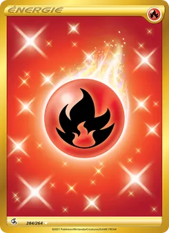 Carte Énergie Feu 284/264 – Poing de Fusion