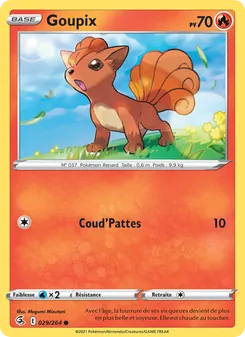 Carte Goupix 29/264 – Poing de Fusion