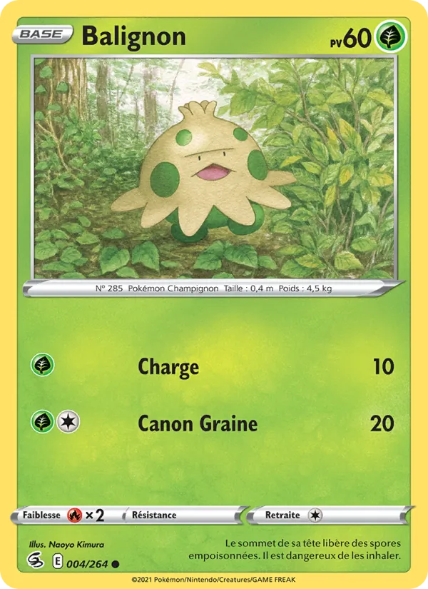 Carte Balignon 4/264 – Poing de Fusion