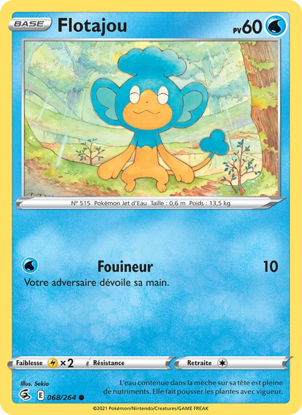 Carte Flotajou 68/264 – Poing de Fusion