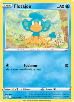 Carte Flotajou 68/264 – Poing de Fusion