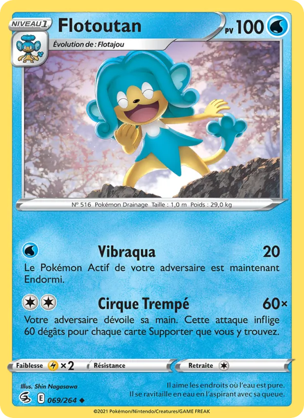 Carte Flotoutan 69/264 – Poing de Fusion
