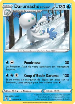 Carte Darumacho de Galar 72/264 – Poing de Fusion
